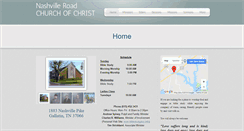 Desktop Screenshot of nashvilleroad.org